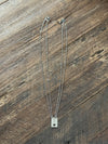 Polished Stainless Steel Share Your Heart Necklace 17"