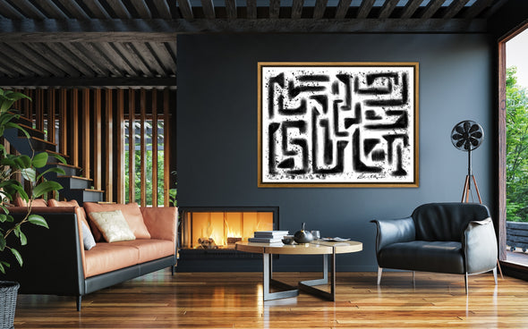 “Inked Out” Canvas Art Numbered Limited Edition