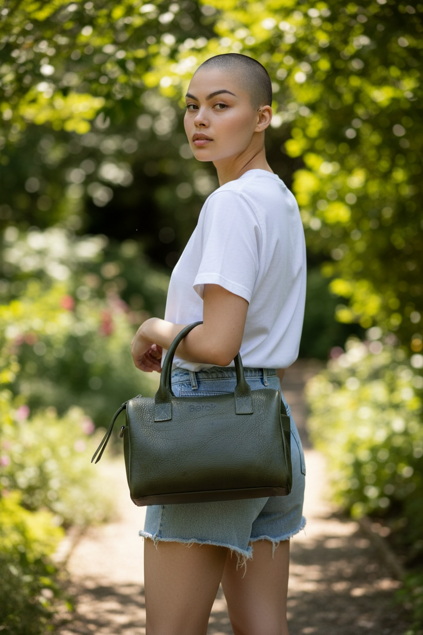 LOVE Barrel Satchel