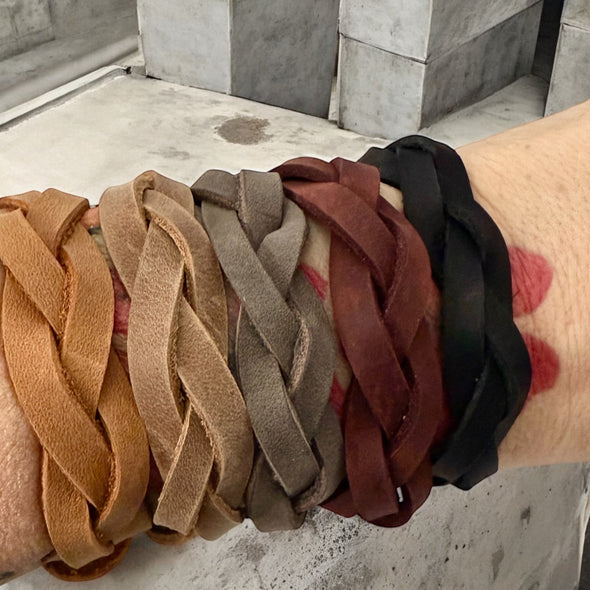 Braided Leather Bracelet