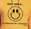 Your Smile Graphic Unisex Tee (Long & Short Sleeve)