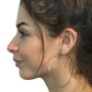 Hoop Earrings - 14K Gold or 925 Sterling Silver PVD Plated Stainless Steel (Multiple Sizes)