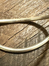Open Bangle Bracelet Sterling Silver