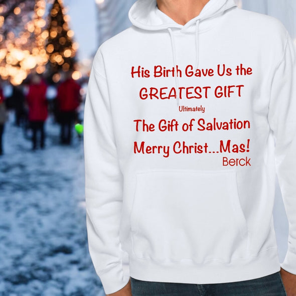 LIMITED EDITION PREORDER Christmas Graphic Unisex Pullover or Zip Hoodie Mid-Weight Fleece