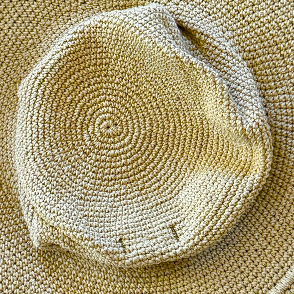 Crocheted Cotton Summer Hat