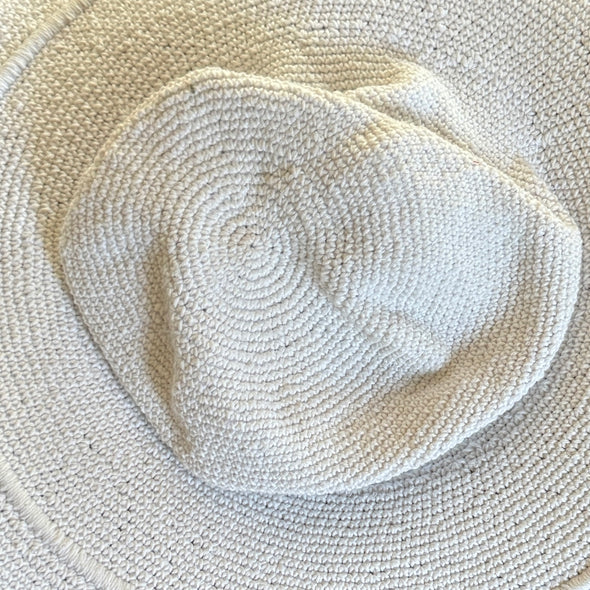 Crocheted Cotton Summer Hat