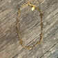 Cross Link Bracelet 7"