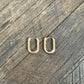 Huggie Hoop Earrings 16mm or 20mm Gold Filled 1/20