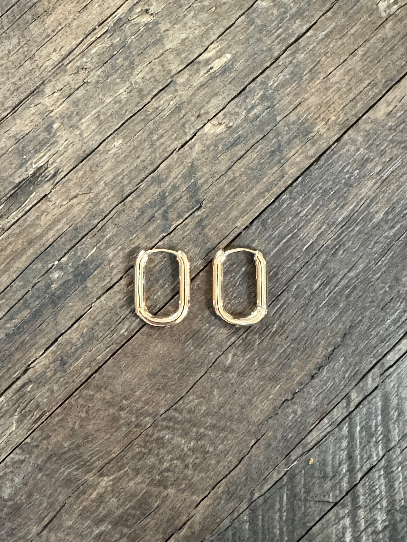 Huggie Hoop Earrings 16mm or 20mm Gold Filled 1/20