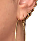 Huggie Hoop Earrings 12mm 14K Gold PVD Plated or 925 Sterling Silver PVD Plated