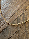 Mini Rolo Chain Necklace 16"-18" 14k 1/20 Gold Filled