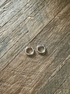 Huggie Hoop Earrings 12mm Solid 925 Sterling Silver