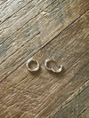 Huggie Hoop Earrings 12mm Solid 925 Sterling Silver