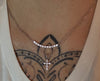 LIMITED EDITION - GRA Certified Moissanite Diamond Bar Necklace Sterling Silver