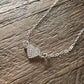 Pave CZ Heart Pendant