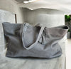 Miles Large Nubuck Leather Packable Tote LIMITED RUN