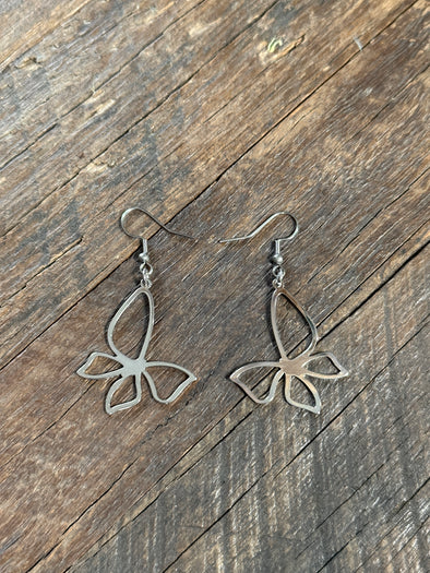 Jess's Butterfly Drop Earrings