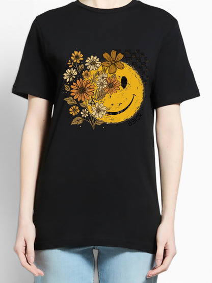 LIMITED EDITION PREORDER Smiles 🙂 & Flowers 💐 Graphic Tees & Sweatshirt