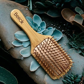 Berck Spa Bamboo Paddle Massage Hair Brush PREORDER