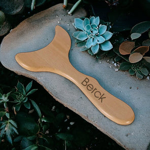 Berck Spa Beech Wood Body Gua Sha Sculpting & Lymphatic Massager