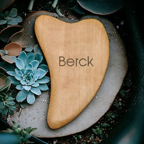 Berck Spa Collection - Beech Wood Gua Sha Lymphatic Massage Tool