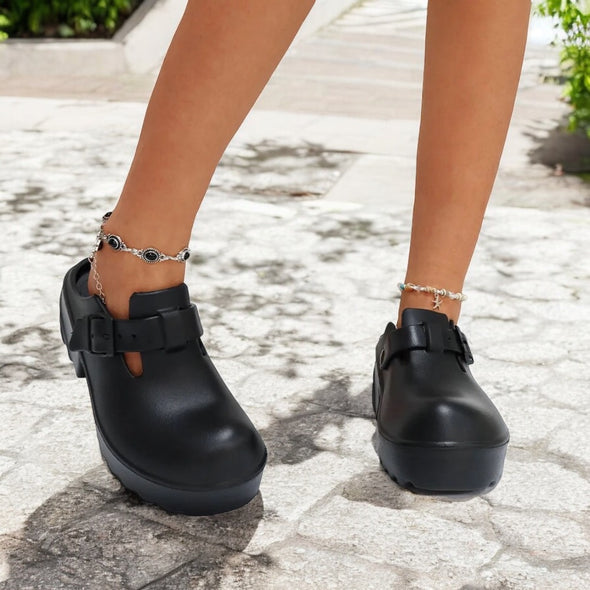 Berck Chunky Platform Waterproof Clog