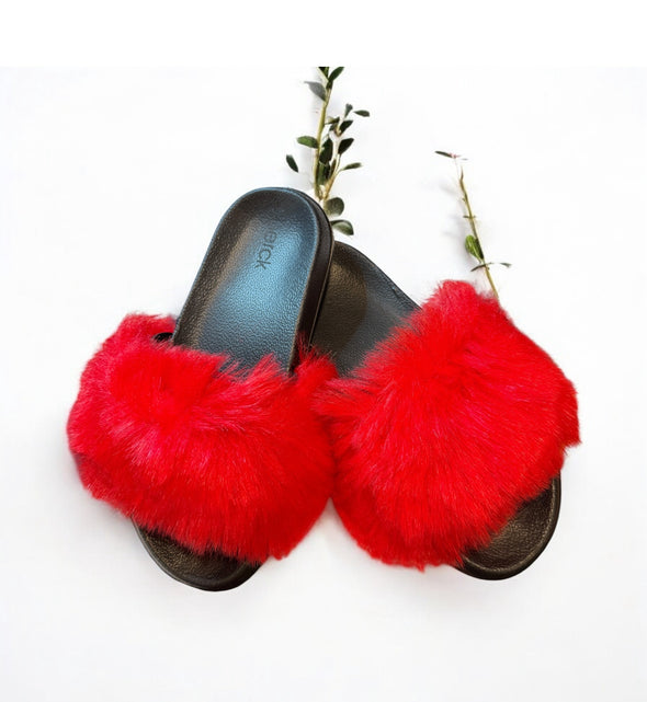 Berck Luxe Fur Slide PREORDER