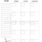 Mini Monthly/Weekly Gratitude Planner Notebook
