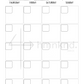 Mini Monthly/Weekly Gratitude Planner Notebook