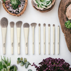 Berck Beauty - Luxury Makeup Brush Set Ivory