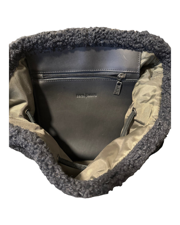 KIMMY B Bucket - Faux Shearling/Genuine Leather