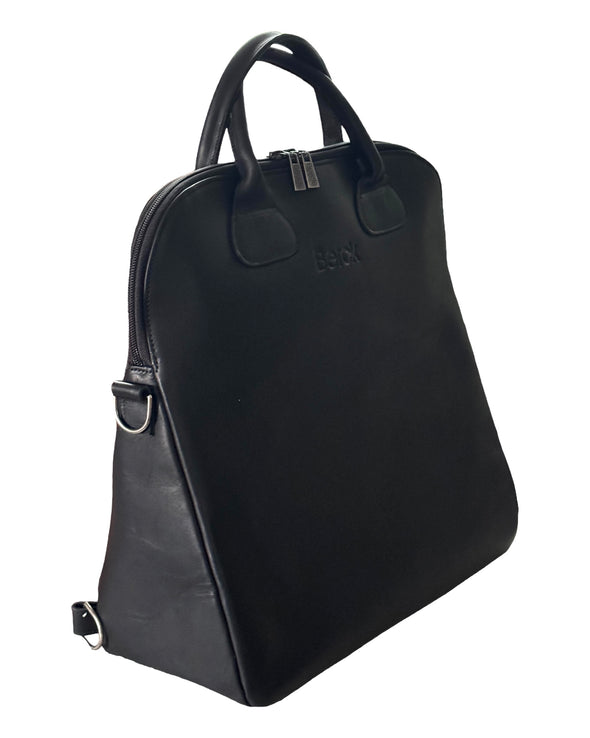 JC Tech Bag Convertible Briefcase/Backpack - Leather