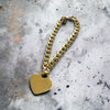 Bold Heart Charm Bracelet