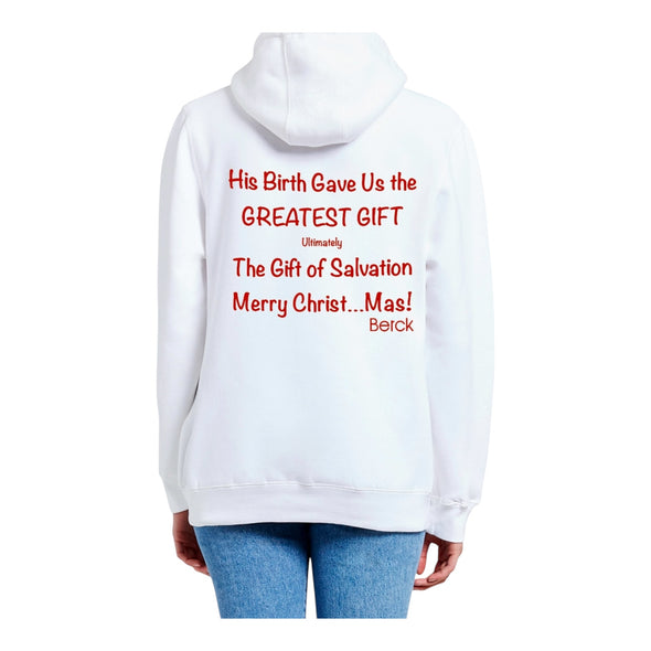 LIMITED EDITION PREORDER Christmas Graphic Unisex Pullover or Zip Hoodie Mid-Weight Fleece