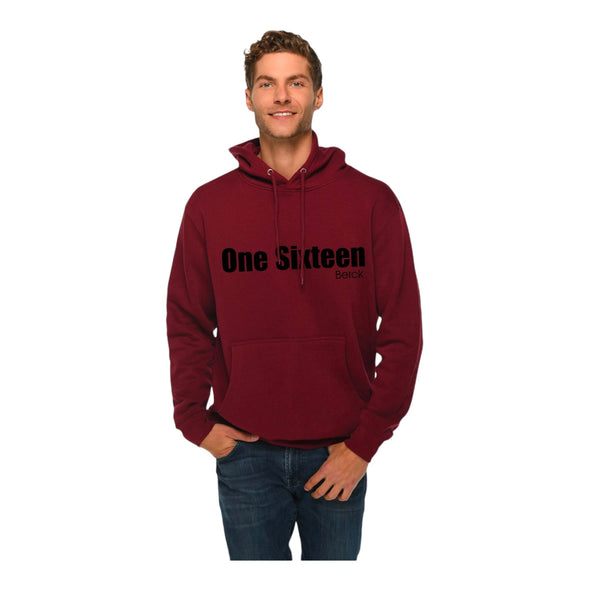 4hmnknd. One Sixteen - Graphic Unisex Pullover Hoodie Mid-Heavy Weight Fleece