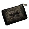 One of a Kind LisaBerck Original Black Borello & Swarovski Crystal Coin Purse Card Wallet