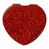 Compact Glitter Heart Mirror 😍