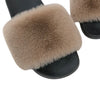 Berck Luxe Faux Rabbit Fur Slide PREORDER