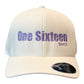 One Sixteen Embroidered Low Profile Trucker (More Color Options)