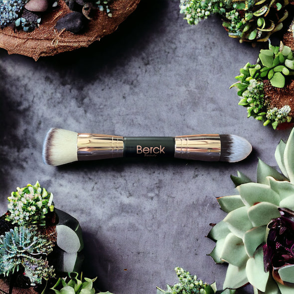 BACK IN STOCK! LIMITED QUANTITY 🫣 Berck Beauty - Luxury Dual Makeup Kabuki Brushes (Sold Separately)