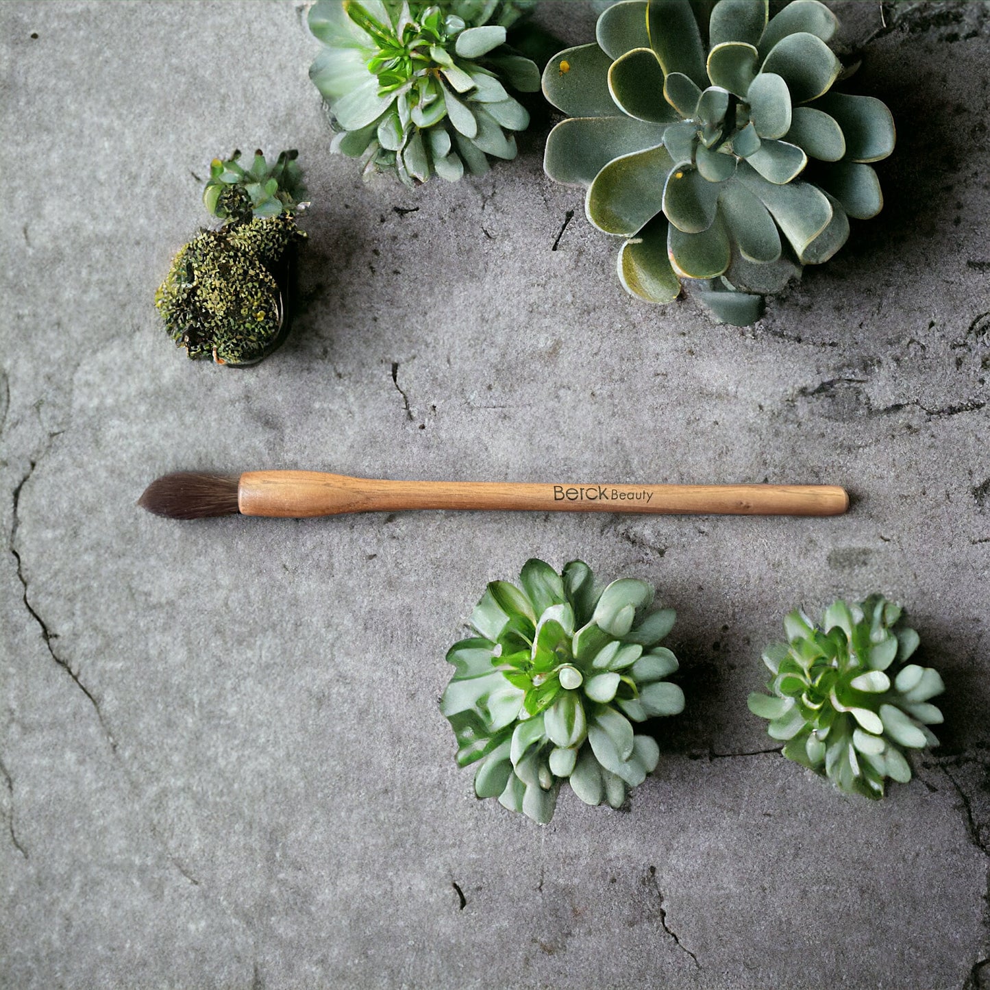 BB Luxury Makeup Brushes Walnut Wood Handles (Sold Individually)