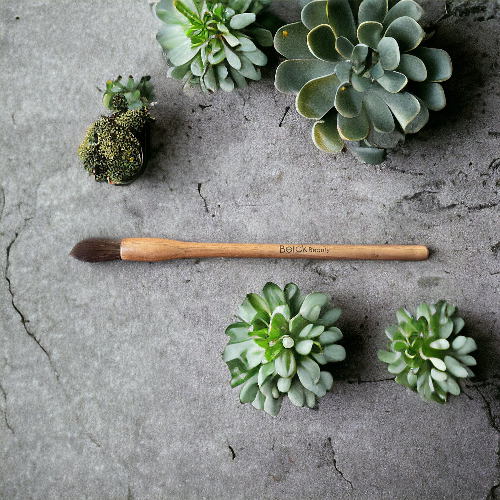 BB Luxury Makeup Brushes Walnut Wood Handles (Sold Individually)