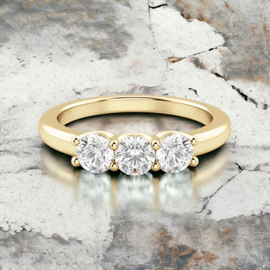 PREORDER ❤️ LIMITED EDITION - Trinity Moissanite Diamond Ring