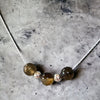 One-of-a-Kind Vintage Carnelian Bead Necklace Sterling Silver