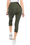 Buttery Soft Casual High Rise Capri Leggings (Available in Plus Size)