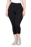 Buttery Soft Casual High Rise Capri Leggings (Available in Plus Size)