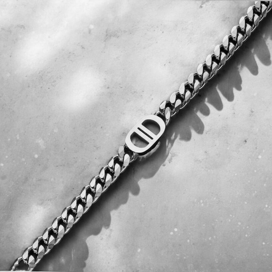 Modern Chunky Cuban Curb Necklace