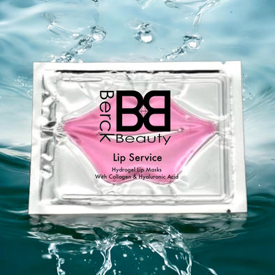 Berck Beauty  Lip Service - Hydrogel Lip Masks with Collagen & Hyaluronic Acid