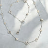 Quatrefoil Charm Necklace & Bracelet Set