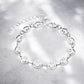 Waterproof Happy Face Link Charm Bracelet